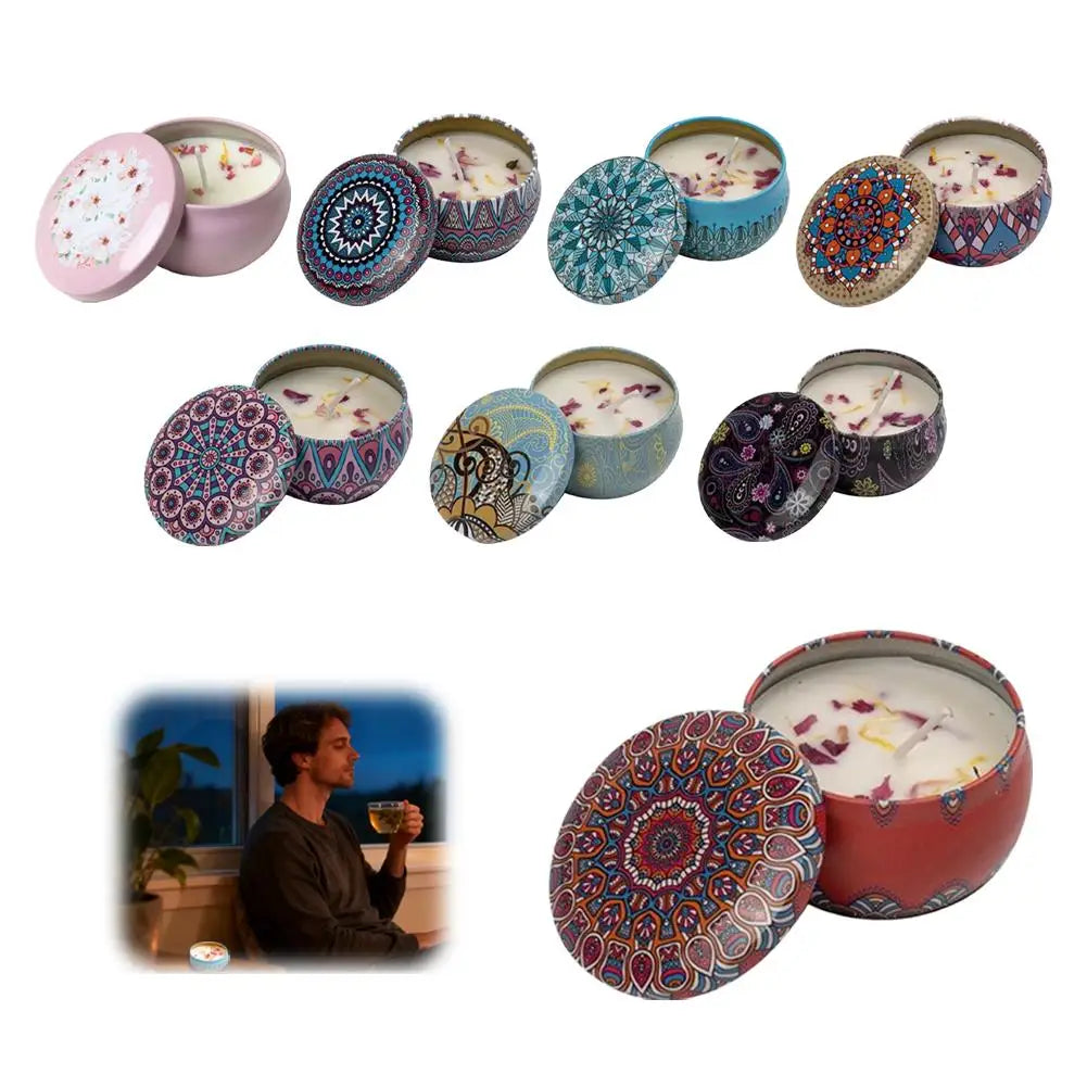 Canned Aromatherapy Candles,Niche High-end Valentine's Day Gifts,Dating Floral Fragrances,Indoor Strong Fragrance,Relaxation