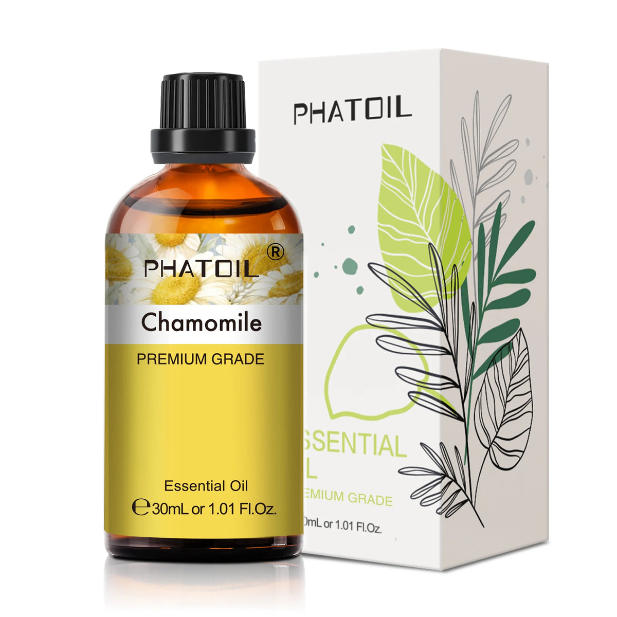 PHATOIL 30ml Aromatherapy Essential Oil Lavender Eucalyptus Vanilla Sweet Orange Aroma Oils For Diffuser Candle Making DIY Soap