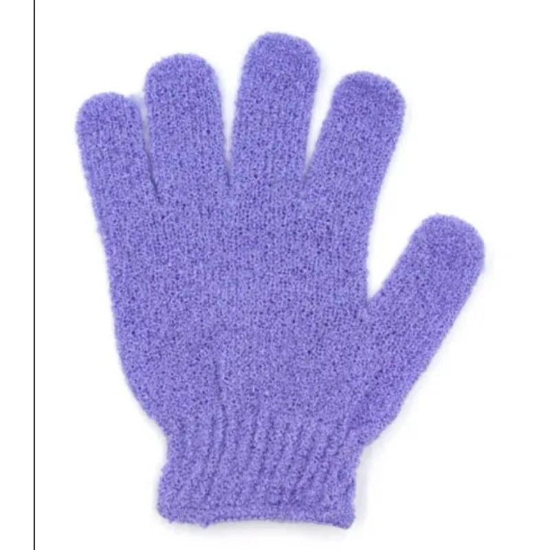 2Pcs/Pair Bath for Peeling Exfoliating Mitt Glove with Shower Scrub Gloves Resistance Body Massage Sponge Wash Skin Moisturizing