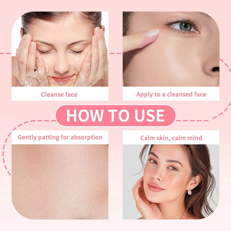 Salmon DNA PDRN Pink Peptide callage Serum Pink Glow Serum Remove Skin Darkness Hydrating Moisturizing Firming Korean Skincare