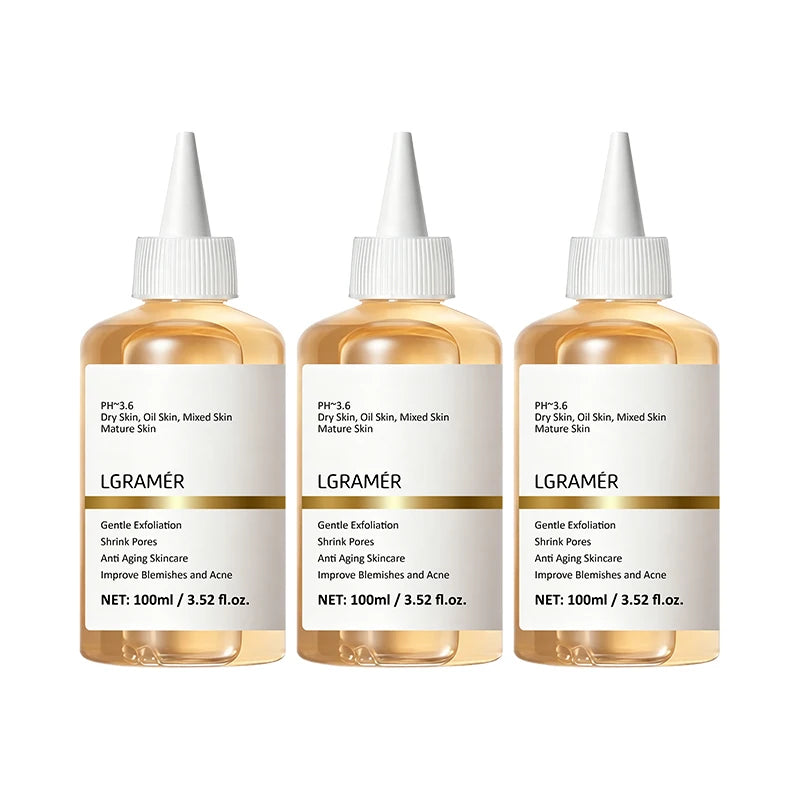 100ml Exfoliating Facial Toner,7% Glycolic Acid Exfoliating Toner,Pore Minimizing Toner,Smooth Skin, Even Tone,Hydrating Formula