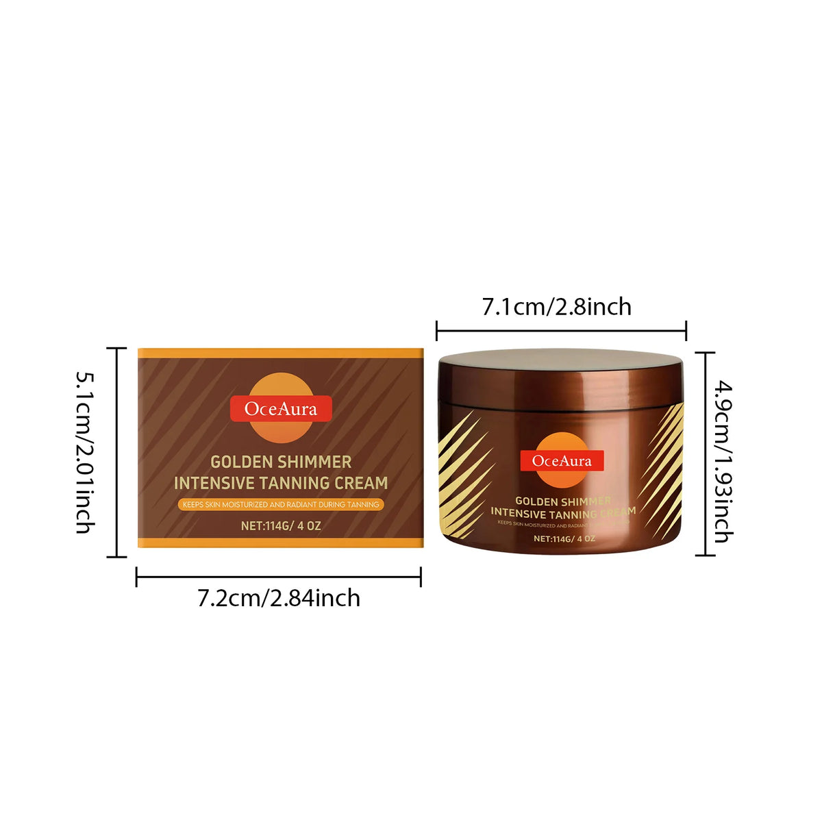 Shine Brown Tanning Accelerator Cream For Body Intensive Tanning Gel Nourish Dry Skin Deepen Lotion Sunless Facial Self Tanner