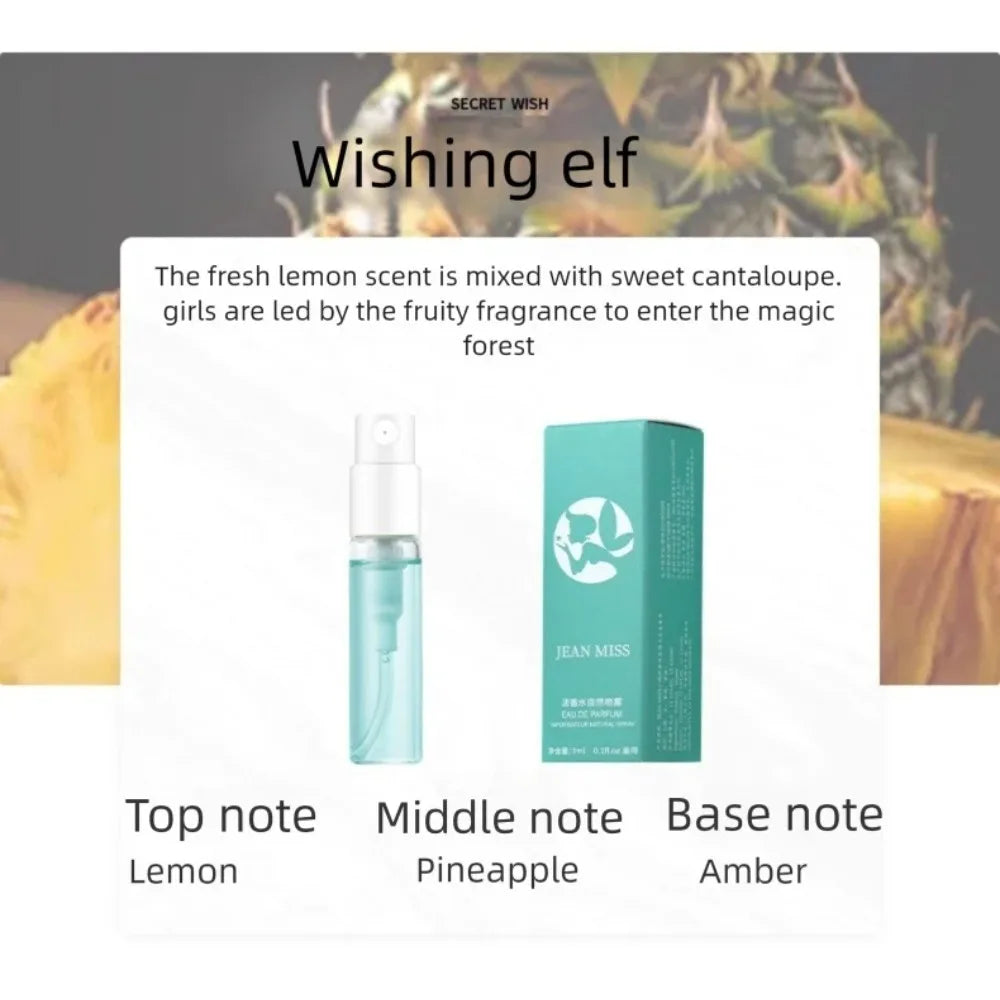 10PCS Mini Travel Size 3ml Perfume Women Men Unisex Fragrance Set Eau De Toilette Gift for Her Him Deodorant Body Spray