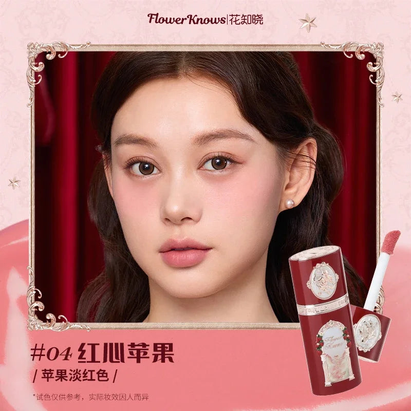 Flower Knows Strawberry Cupid Collection Liquid Blush Makeup for Cheeks Matte Finish Face Blushes Cream For Healthy Natural