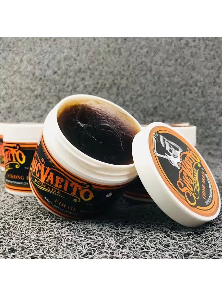1pcs Professional Hairs Wax Pomade Long-lasting Hair Gel for Men Fluffy Hair Pomade Wax Keep Hair Oil Edge Control No Original