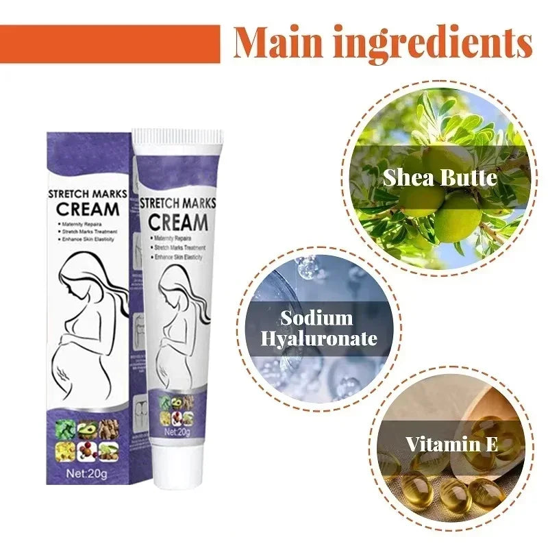 Stretch Mark Vanishing Cream Remove Body Buttock Breast Marks Effective Repair Maternity Loose Firming Skin Care