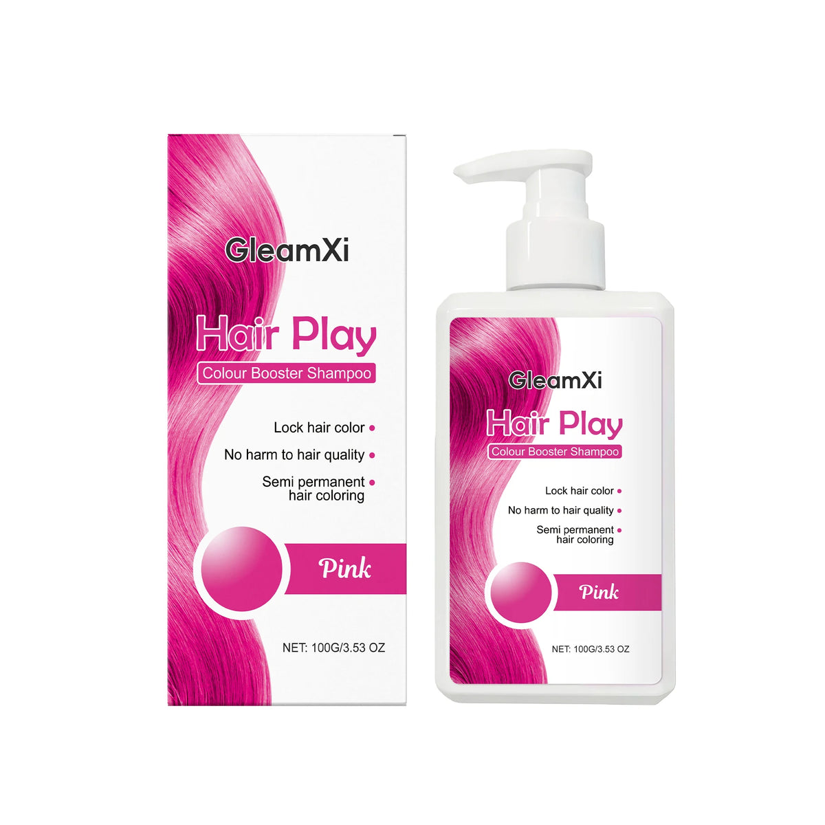 Gray Hair Shampoo 4colors- Color Locking, Moisturizing, Smooth Hair, Lightweight, Even Coloring, Trendy and Fashionable