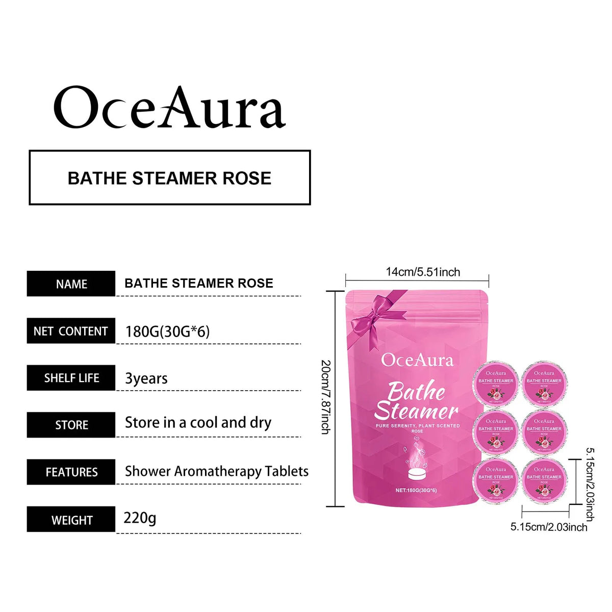 Shower Steamers Aromatherapy Stress Relief Adult Home Spa Bath Birthday Gifts Rose Shower Steamers Tablets Moisturize Nourishing