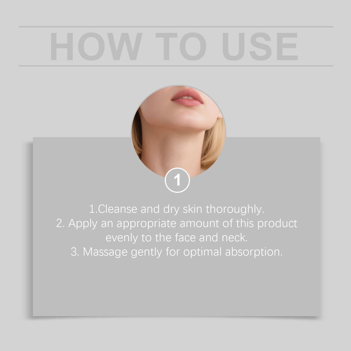 Viareline 3D Lifting Cream, Face & Neck Firming Moisturizer, Improve Skin Elasticity Anti-Aging Daily Facial Cream 50g