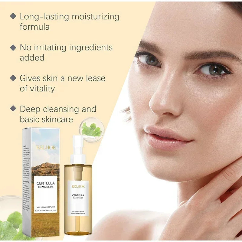 Centella Face Refreshing Foaming Cleanser,Gentle Removes Dirt,Oil Control Deep Cleansing Calming Ampoule Foam,Korean Skincare