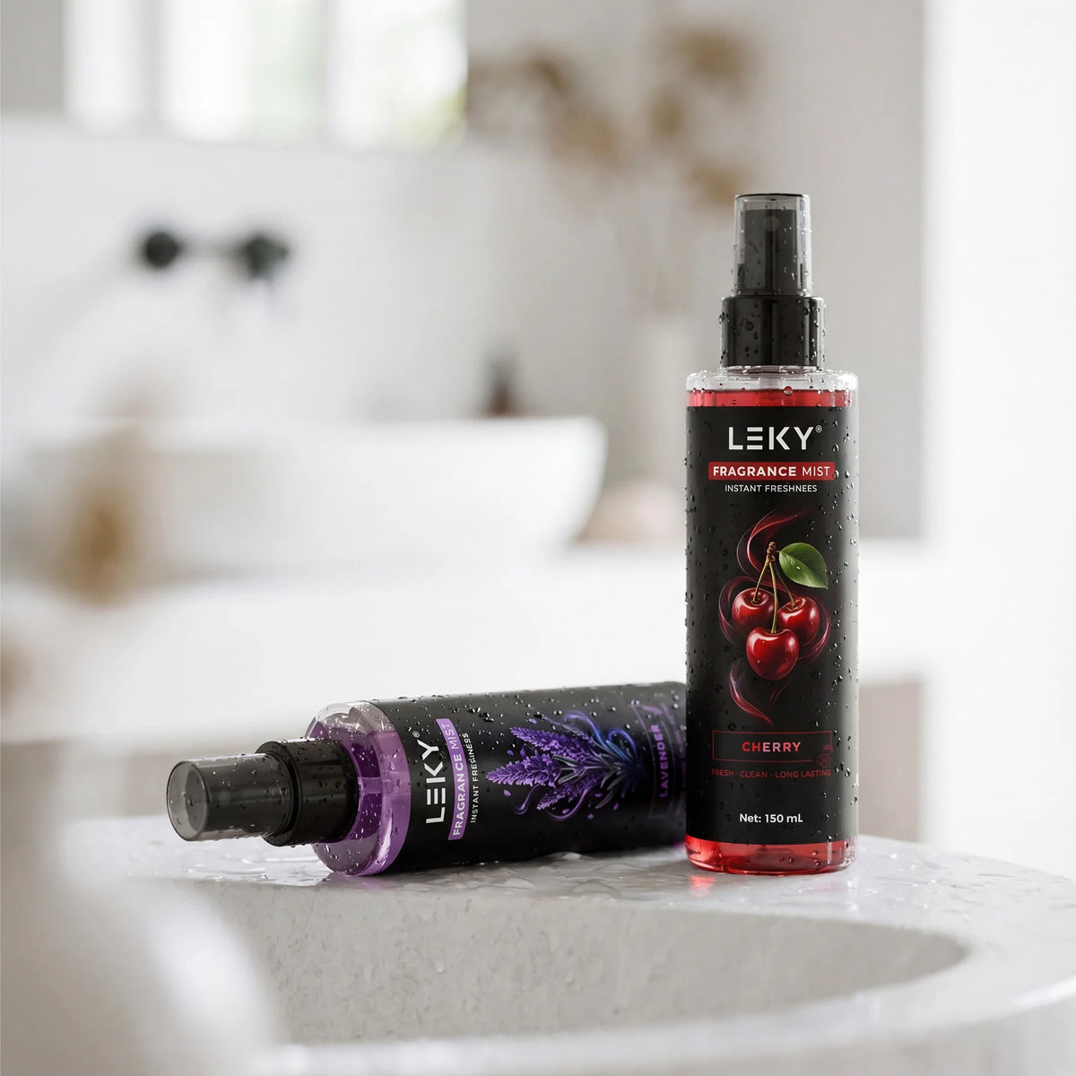 LEKY 150ML Multi-Scents Fragrance Spray Portable Air Freshener for Car And Home Long-Lasting Romantic Scent Atmosphere
