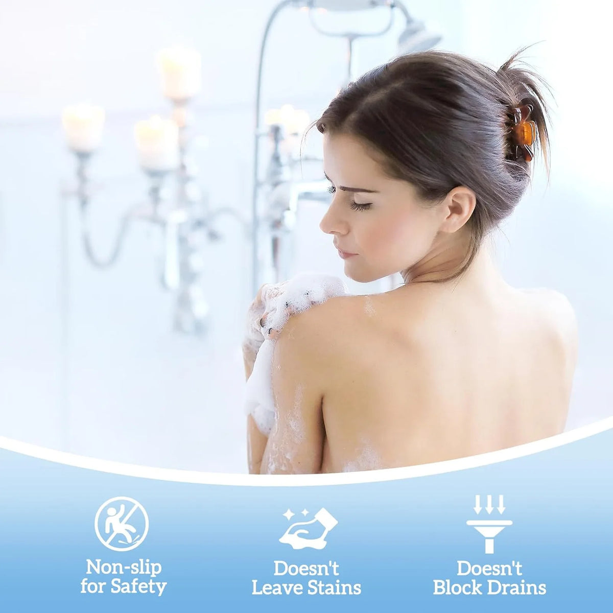 Aromatherapy Shower Steamers Sleep Aid Relaxing Relieve Stress Fatigue Shower Tablets Spa Bath Treats Natural Scent Spa Relaxe