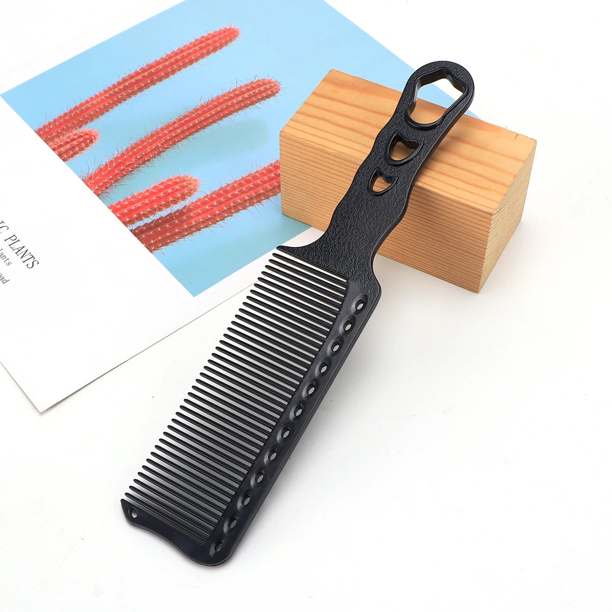 Barber Haircut Comb Hair Trimming Anti Static Comb Hair Salon Hairdressing Comb Wide Tooth Haircut Hair Trimmer Styling Tool