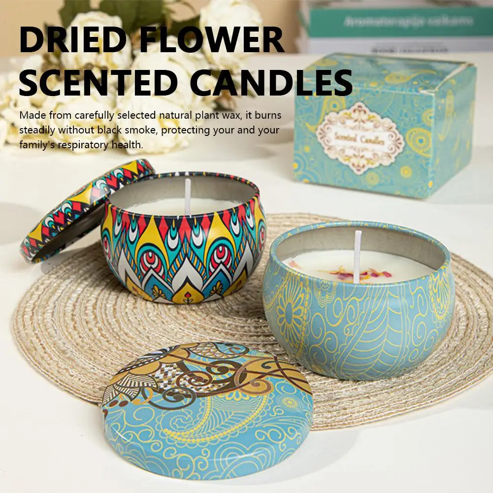 Canned Aromatherapy Candles,Niche High-end Valentine's Day Gifts,Dating Floral Fragrances,Indoor Strong Fragrance,Relaxation