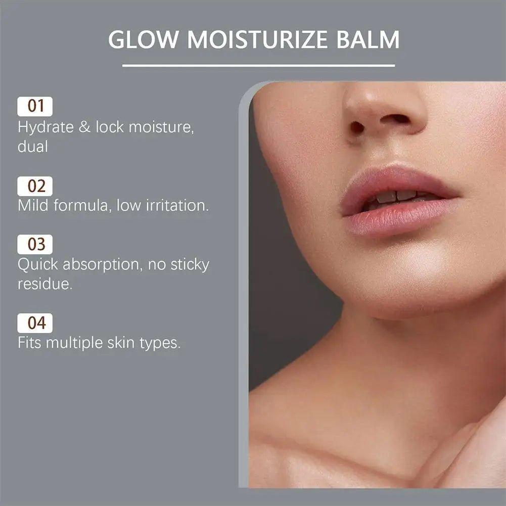 6-in-1 Daily Glow & Moisturize Day Balm, Night Balm & Face Scrub Reduces Acne & Redness, Moisturizing & Repairing Skin Care 50g