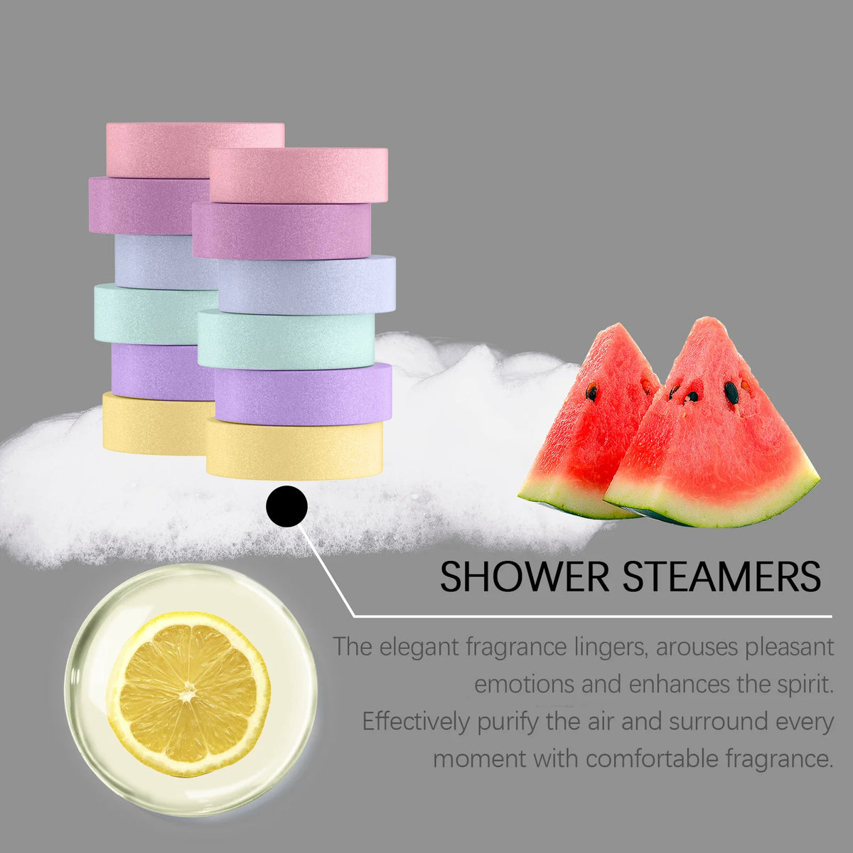 Shower Steamers Tablets Birthday Gift For Women 12 Pack Shower Steamer With Essential Oils Gift For Her Self Care Spa Moisturize