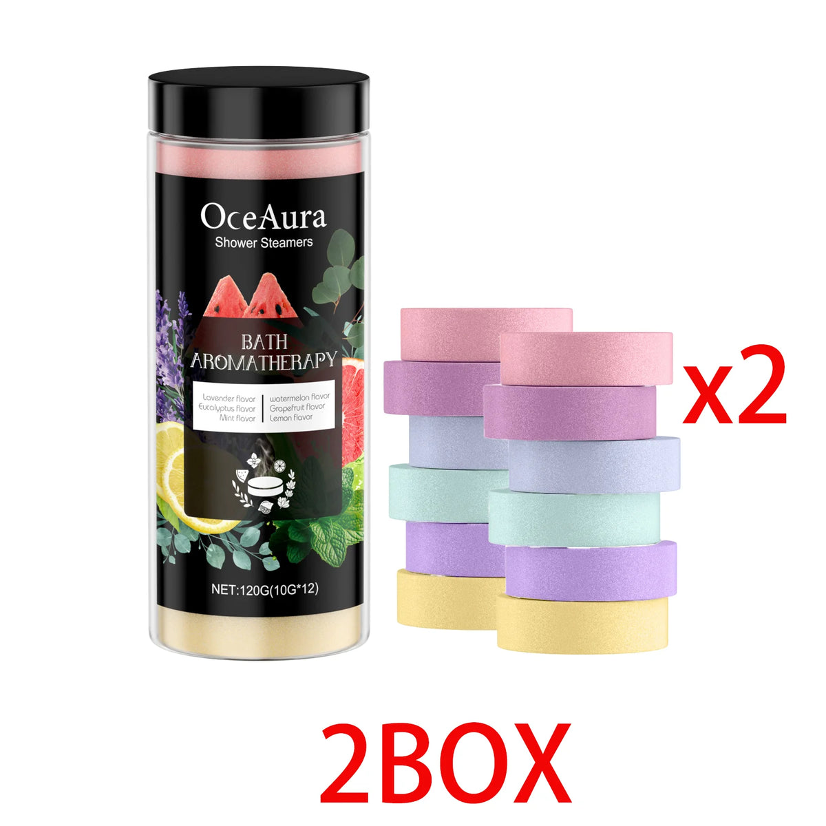 Shower Steamers Tablets Birthday Gift For Women 12 Pack Shower Steamer With Essential Oils Gift For Her Self Care Spa Moisturize