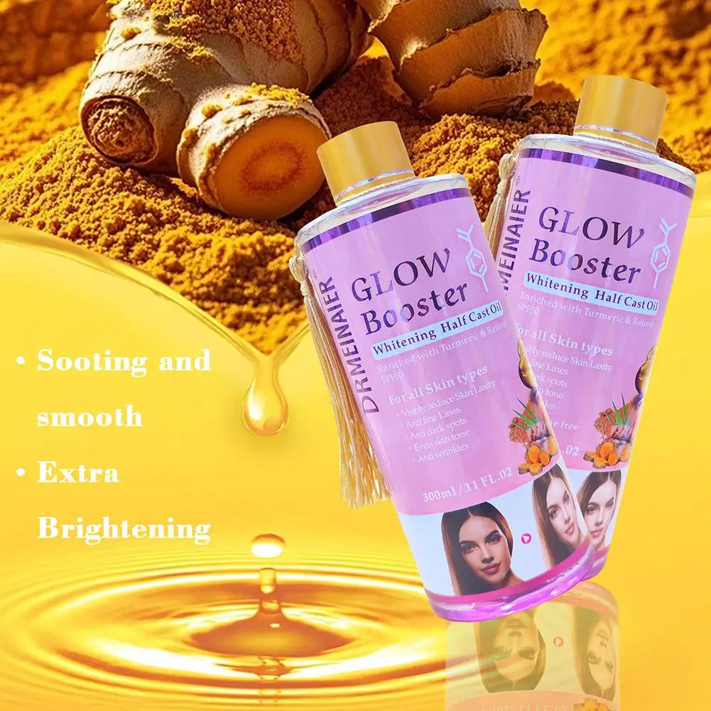300ml Alpha Arbutin And Kojic Acid Brighten Serum Face & Body Moisturizer Nourishing Brighten Body Oil Body Face Skin Care