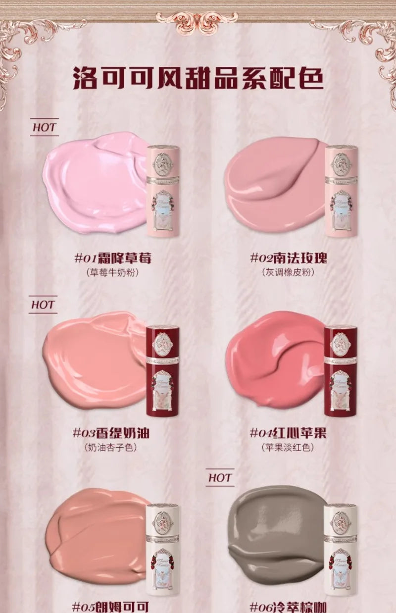 Flower Knows Strawberry Cupid Collection Liquid Blush Makeup for Cheeks Matte Finish Face Blushes Cream For Healthy Natural