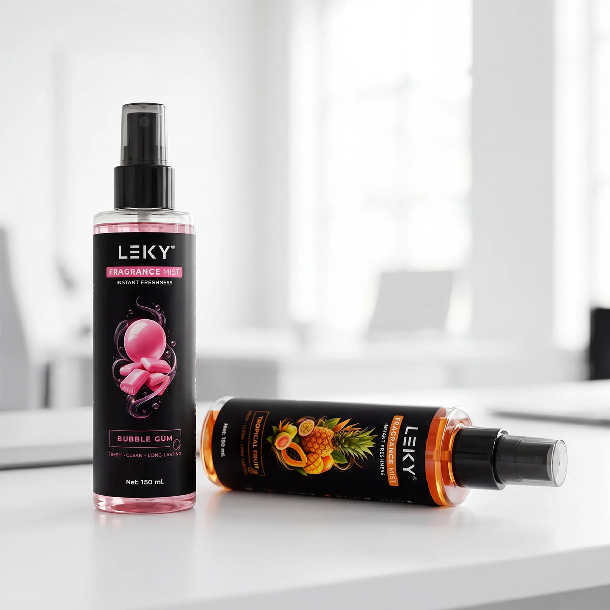 LEKY 150ML Multi-Scents Fragrance Spray Portable Air Freshener for Car And Home Long-Lasting Romantic Scent Atmosphere