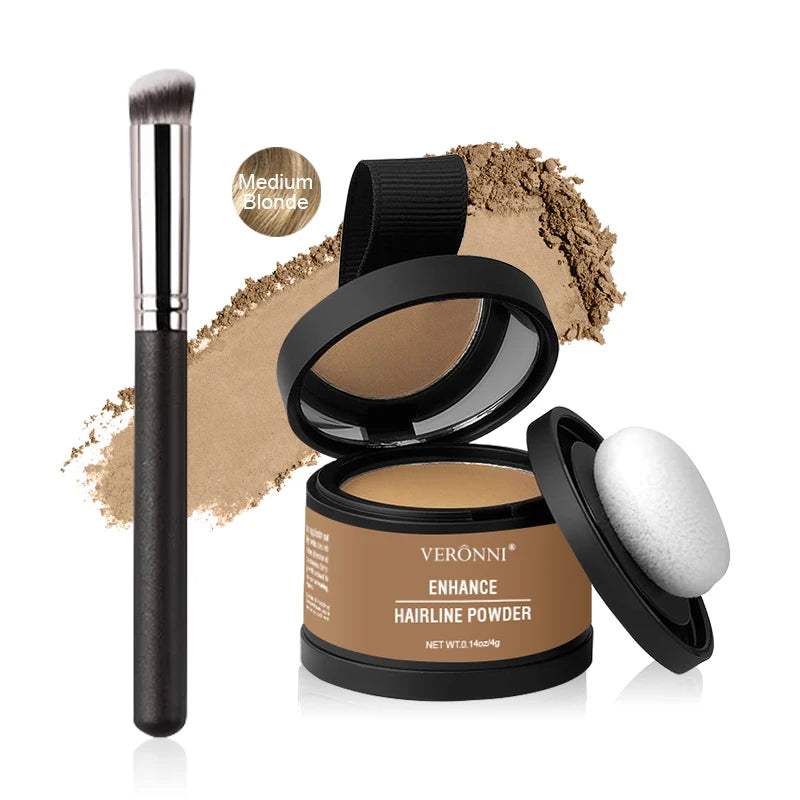 VERONNI Hairline Line Shadow Contouring Powder-Hair Repairing and Shadow Filling Powder Forehead Hairline Replacement Makeup