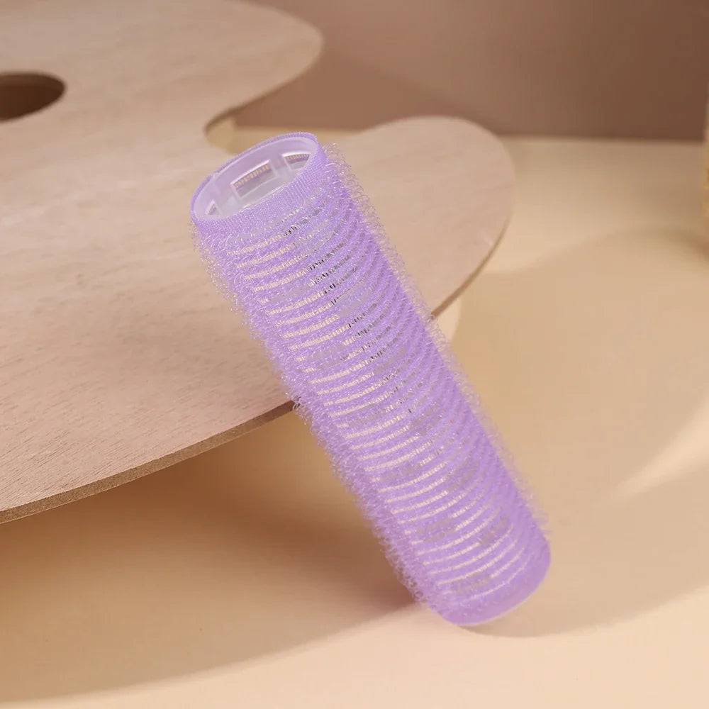 Self-Adhesive Hair Rollers Portable Lazy DIY Magic Styling Tools Home Use Pink Hair Roller Bang Beauty Braiders Hairdressing