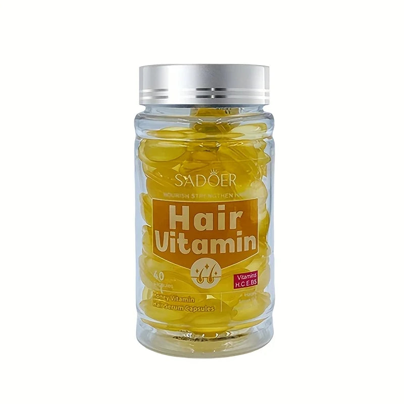40/80/120pcs vitamin hair care essence capsules,containing almond oil,tea seed oil,no-rinse conditioner,hair care essential oil