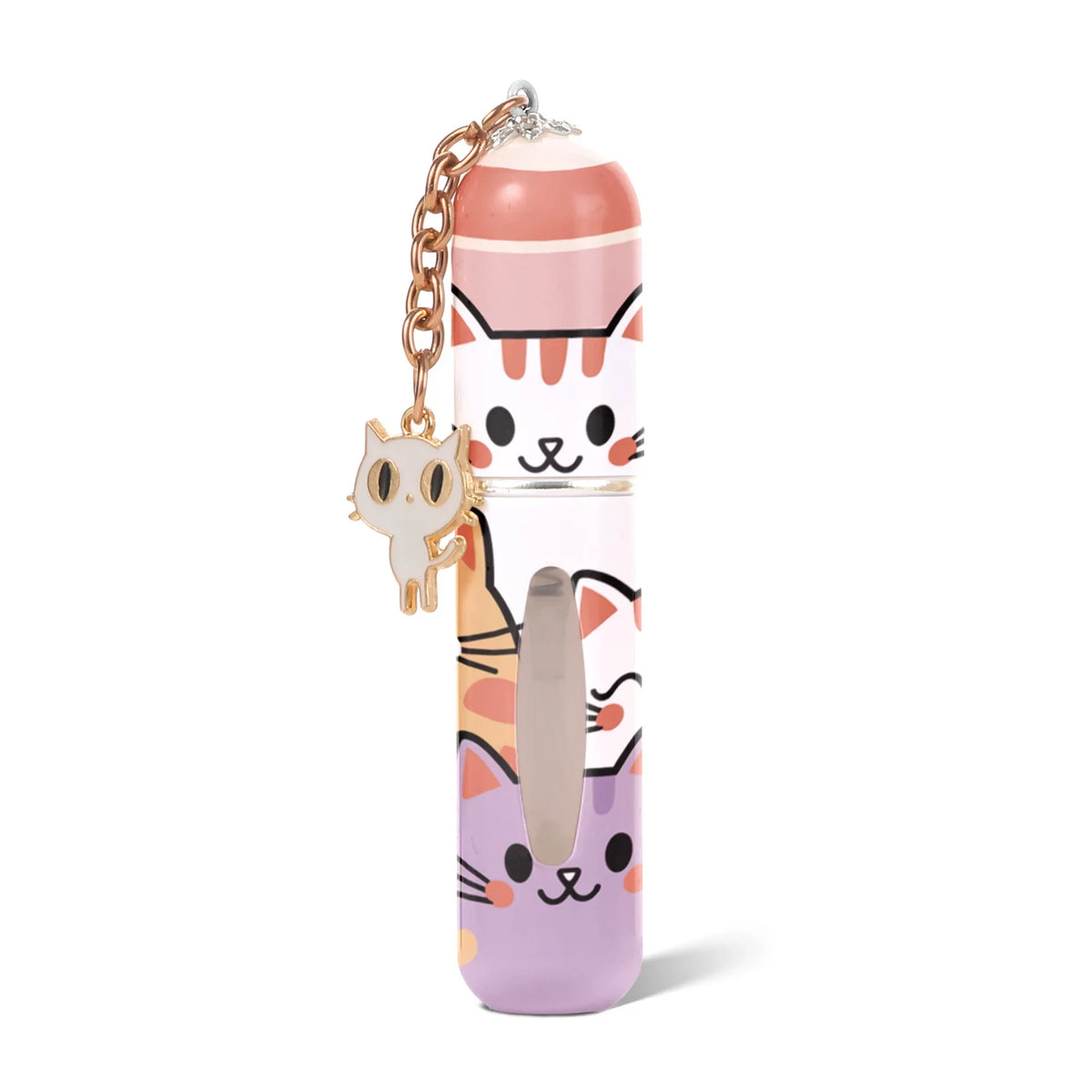 New 5ml Refillable Spray Bottle Mini Flower Pattern Refillable Perfume Bottle with Pendant Empty Cosmetic Containers Cute