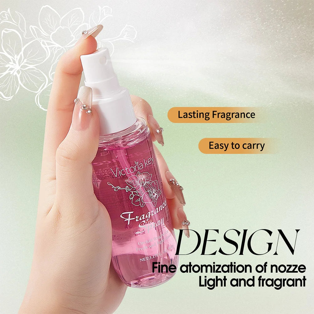 1pcs 90ml Alcohol Free Fragrance Spray Fragrance Of Flowers Scented Air Freshener Apply To Clothing Home Long-Lasting Deodoran