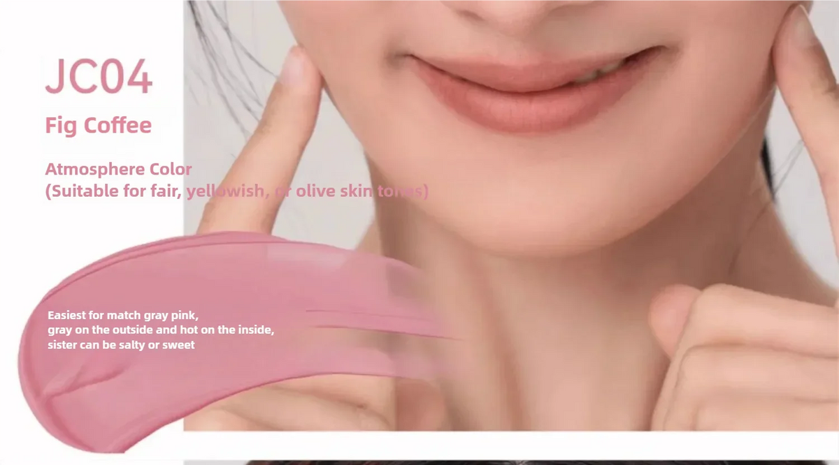 AZTK Liquid Blush Expand Shrink Matte Atmosphere Contorting Brightening Lifts Complexion Cheek Blue Cheek Purple Blush Girl