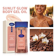 Shimmer Body Glow Oil Vanilla Cocoa Fragrance Hydrating Lipids Deep Nourishing Moisturizing Radiant Skin Shiny Body Cosmetic