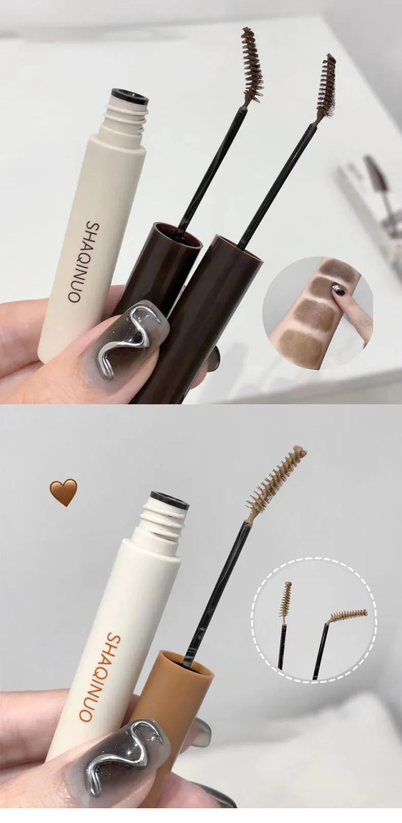 Eyebrow Dye Waterproof Long Lasting Natural Brown Eyebrow Gel Paint Eyebrow Tint Mascara Makeup Brow Enhancer Cream Cosmetics
