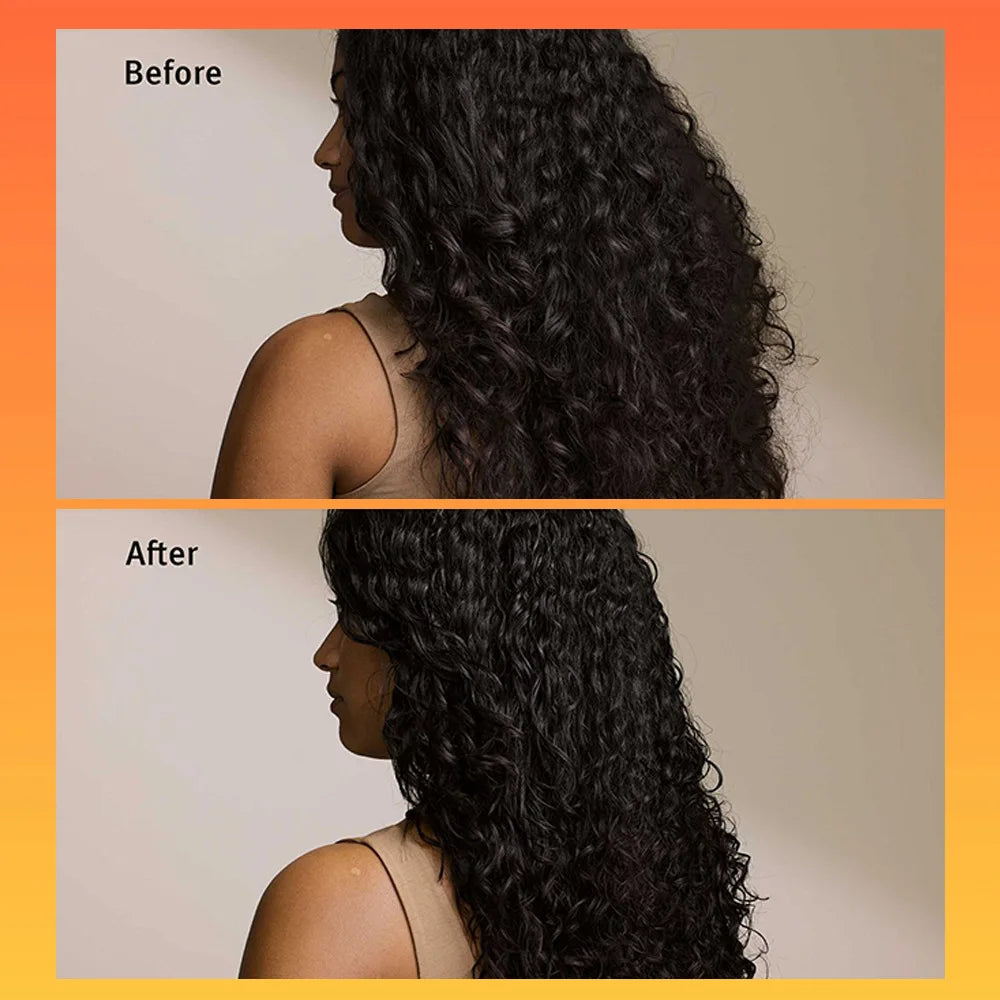 280ml Curly hair cream Elastic styling Moisturizing Improves frizzy hair Fluffy Leave-in conditioner Elastin  Hair care