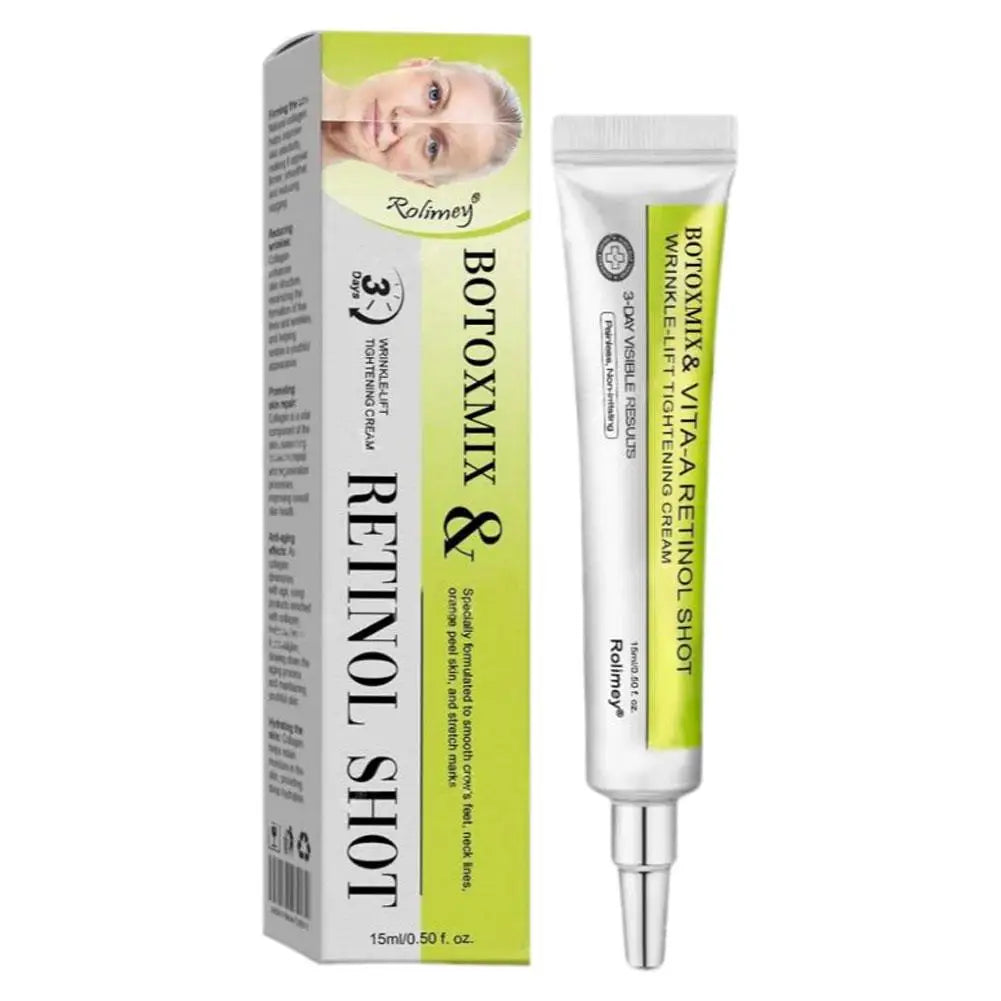 Retinal Shot Tightening Booster Cream - Firming Brightening Hydrating Night Cream For Dry Sensitive Skin Winter Daily Skin Care