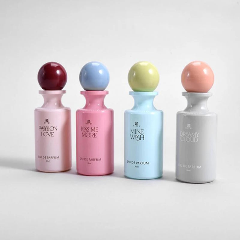 Brand Perfume Gift Set Premium Luxury Perfume Fresh Natural Rose Jasmine Vanilla Eau De Toilette Lasting Alluring Women Perfume
