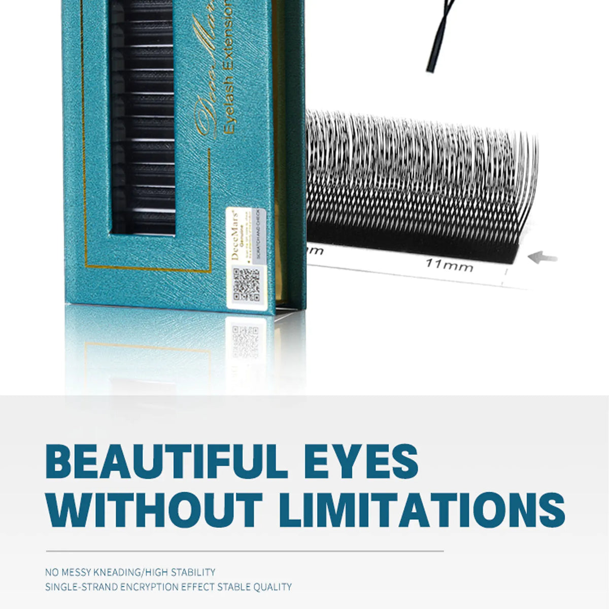 DeceMars  0.07mm U-Shaped YY Eyelash Extensions (12lines/Tray)