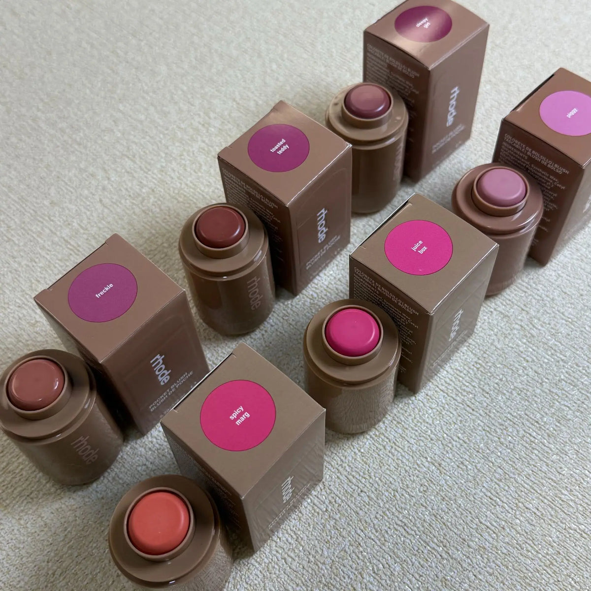 Rhodeskin Lip Gloss Lip Balm Smoothing Lipstick Lines Lasting Nourishing Women Daily Care Makeup Moisturizer Blush Spring Gift
