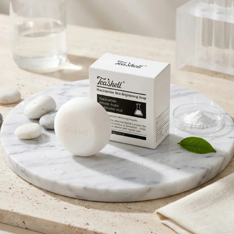 Niacinamide Cleansing Soap Hydrating Body Wash Bar 100g Mild Non Irritating Plant Extracts Suitable For Bathing Handmade Soap
