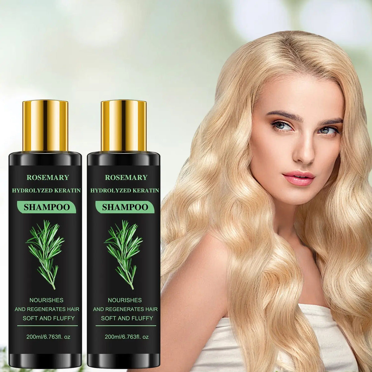 Hair Shampoo For Fast Hair Growth Rosemary Hair Regrowth Shampoo Anti Hair Loss Effective, Hair Care Is Healthier