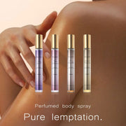 15ml Portable Shimmer Floral Perfume For Women Long‑lasting Light Fragrance Mini Scent Body Mist Daily Cosmetics