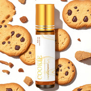 Cookie Scented Fragrance Oils Roll-On, 10ml-Long-Lasting Scent For Comfort- Sweet Baked Scent, Travel-Size Gifts