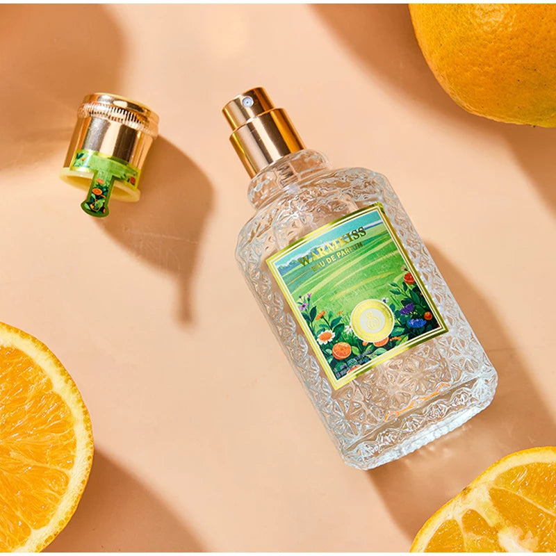 Floral Fruity Citrus Perfume Spray,Orange Basil Women Scent,Rose/Musk/Lemon/Pink Pepper/Patchouli Fragrance Mist,Clean Fresh EDT