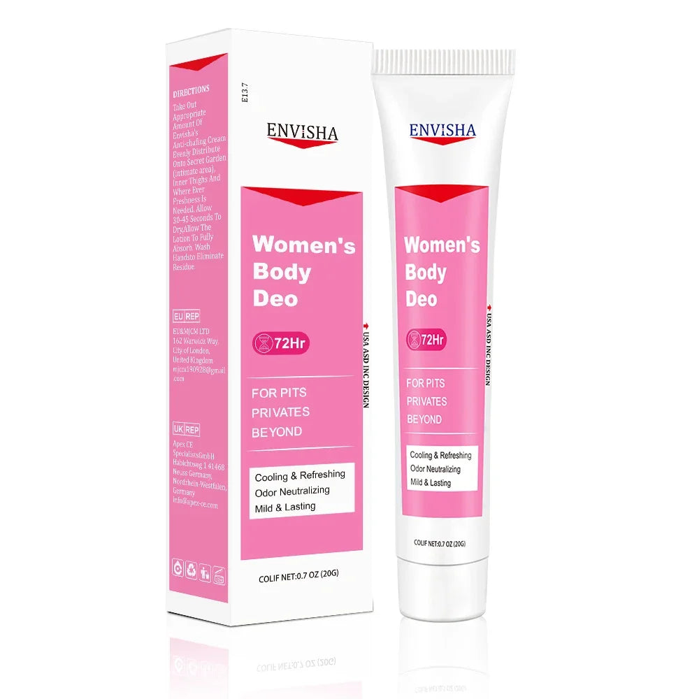 ENVISHA Women Private Parts Armpits Buttocks Skin Care Body Lotion Moisturizing Hydrating Beauty Health Body Lasting Refreshing