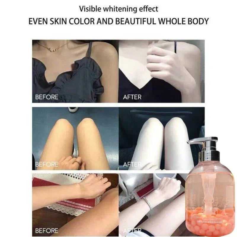 Whitening Shower Gel Women Body Wash Men's Oil Bath Cleansers Bath Beauty Health Cleaning Dirt  Inhibiting Melanin Body Works