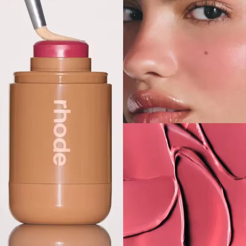 Rhodeskin Lip Gloss Lip Balm Smoothing Lipstick Lines Lasting Nourishing Women Daily Care Makeup Moisturizer Blush Spring Gift