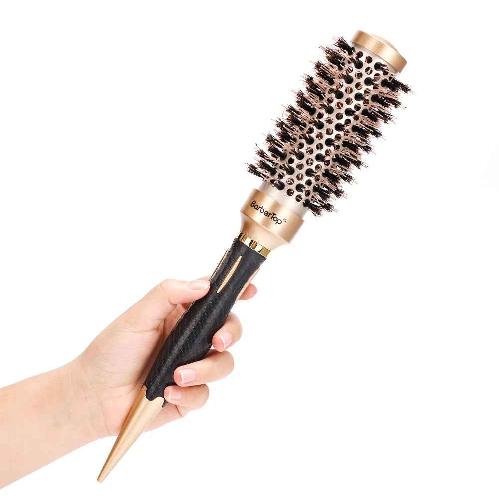 Anti-static Hair Brush Salon Barber Styling Comb for Wet & Curly Hair Women Daily Hair Curling & Grooming Tool