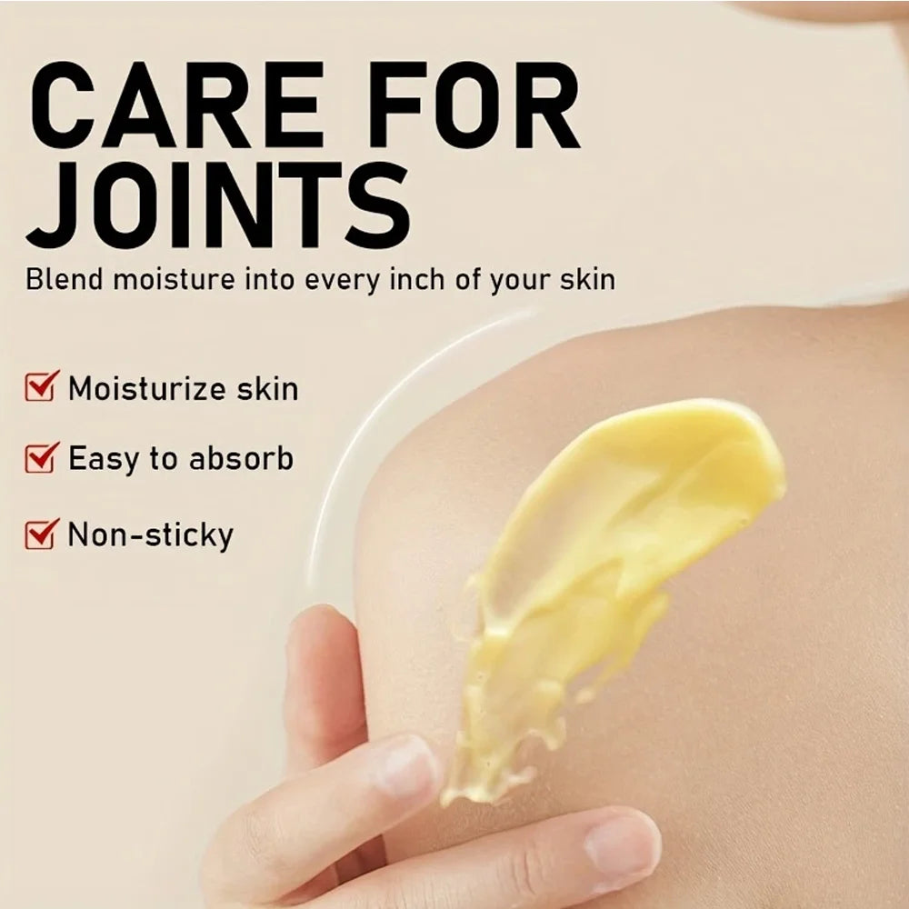 Bee Venom Joint Cream 120g - Moisturizes & Cares for All Joints & Skin, Light, Fast Absorption & Non-Sticky, Multi-Part Use