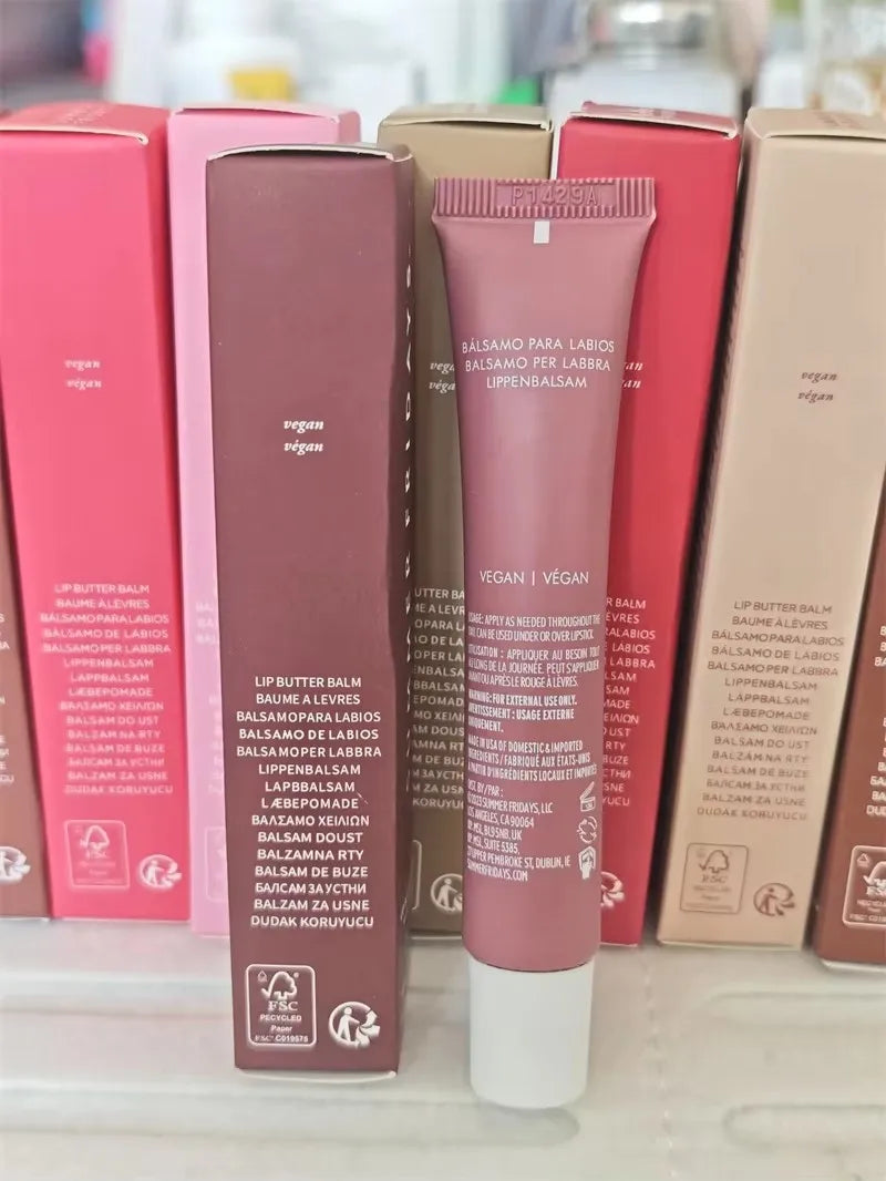 Popular  Brand Summer Lip Balm Pink Sugar Birthday Cake Vanilla Beige Toasted Marshmallow Moisturizing Lipstick Lip Gloss Makeup