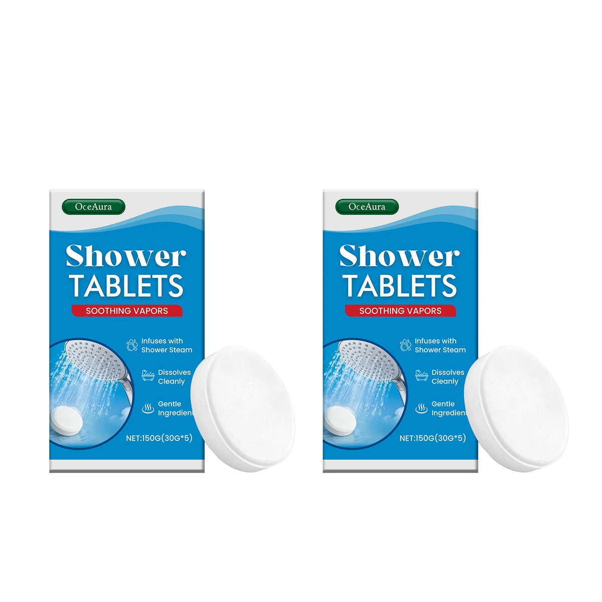 Shower Steamers Tablets Aromatherapy Moisturizing Stress Fatigue Relief Relaxing Gentle Cleansing Smooth Soothing Shower Tablets