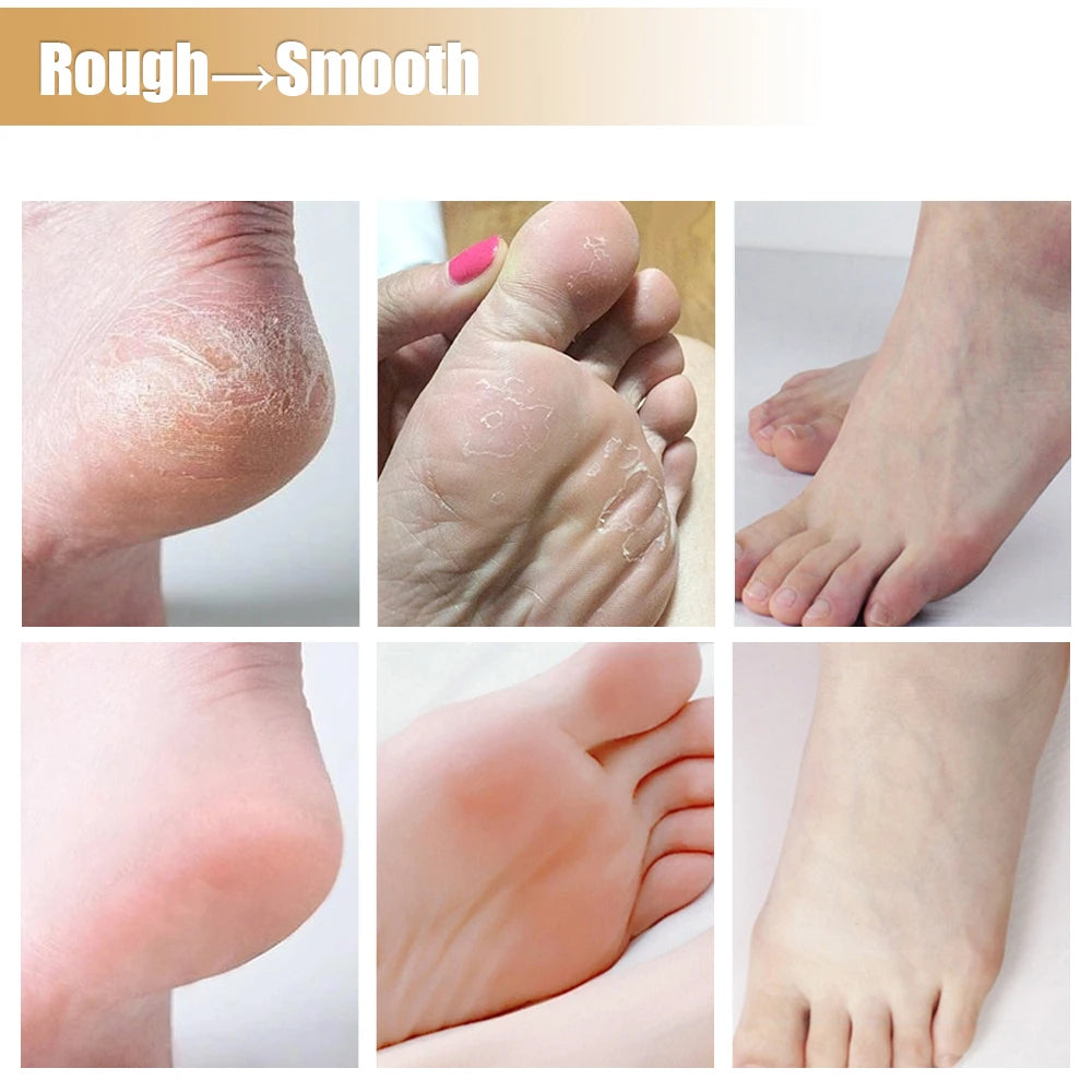 Reusable Silicone Moisturizing Mask Socks Exfoliating Anti Crack Protective Gloves Dry Dead Skin Remover Tools Hand Foot Care